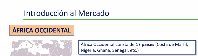 Acogemos el webinar sobre las claves del éxito en la apertura de los mercados de África occidental
